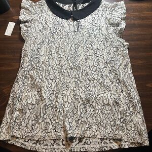 VINTAGE Macy's Lace Blouse